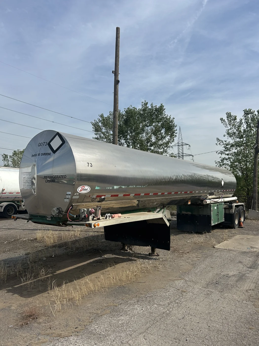 1982 Evan Tank Company CO₂ Trailer — photo 1